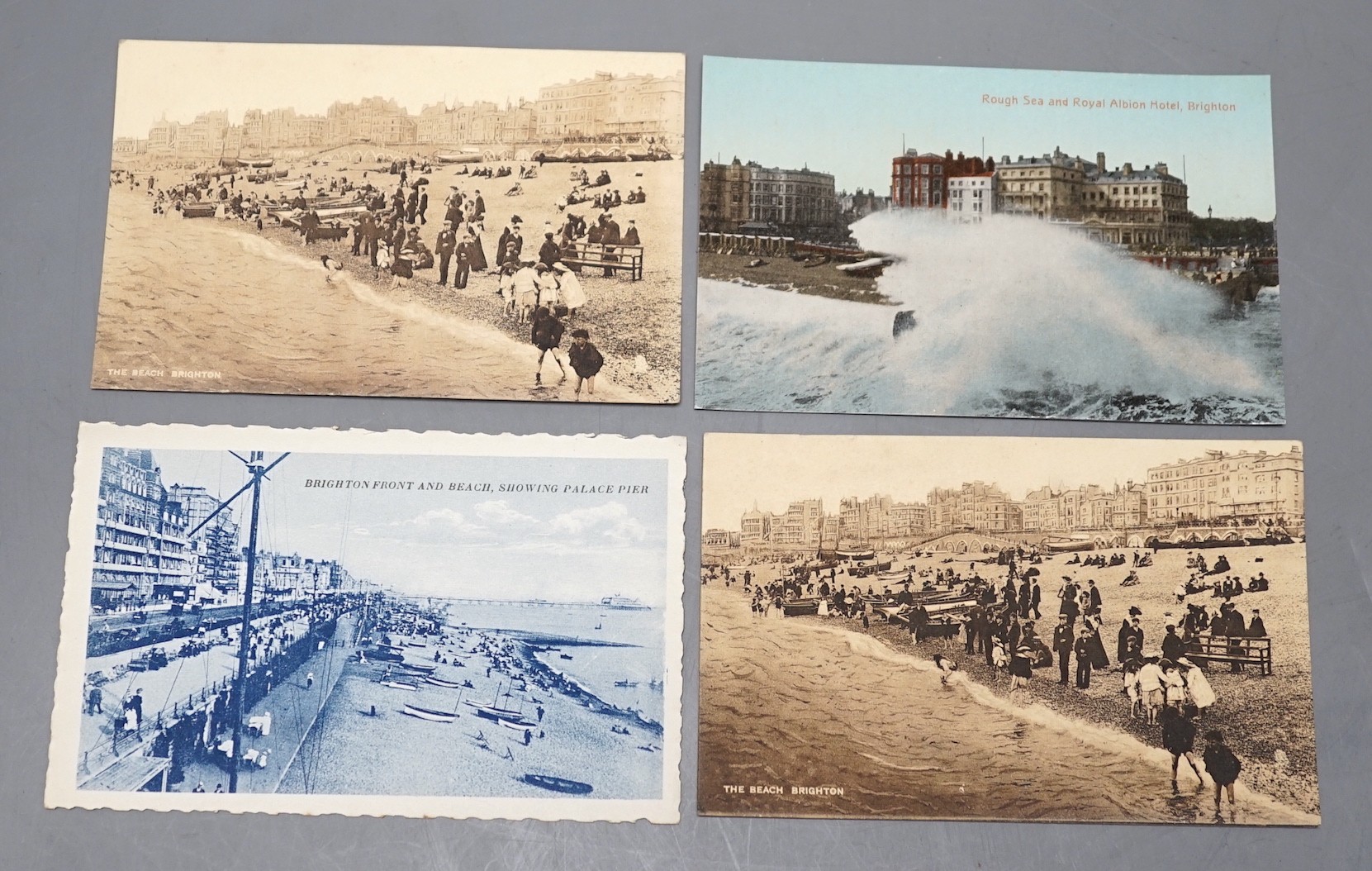 A quantity of postcards, mostly Brighton